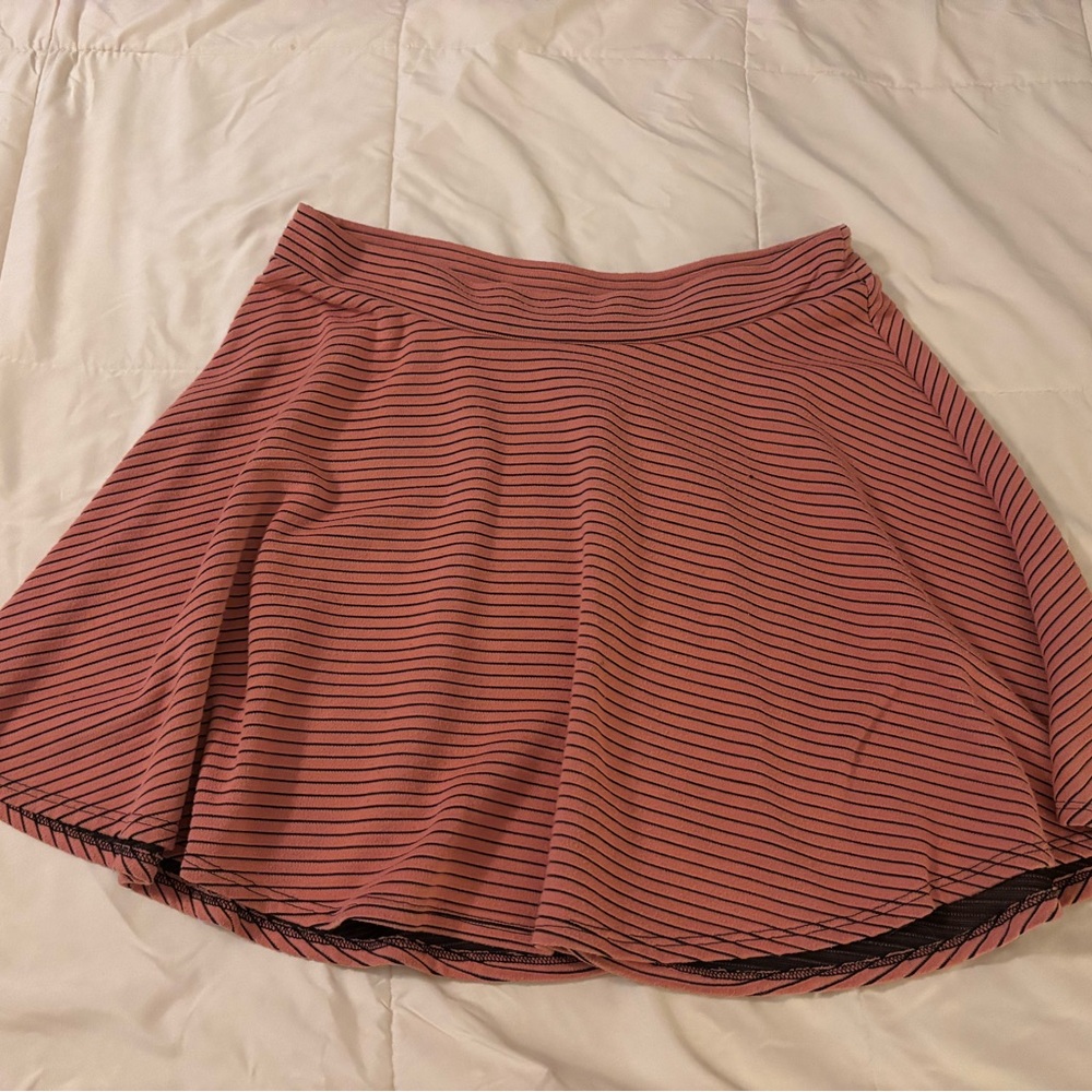 Women’s Pink Striped Skirt